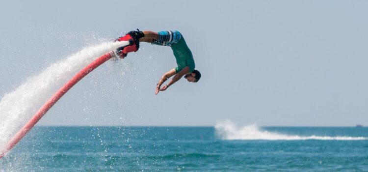 Découvrez le plaisir du flyboard à Dubaï et ses sensations uniques